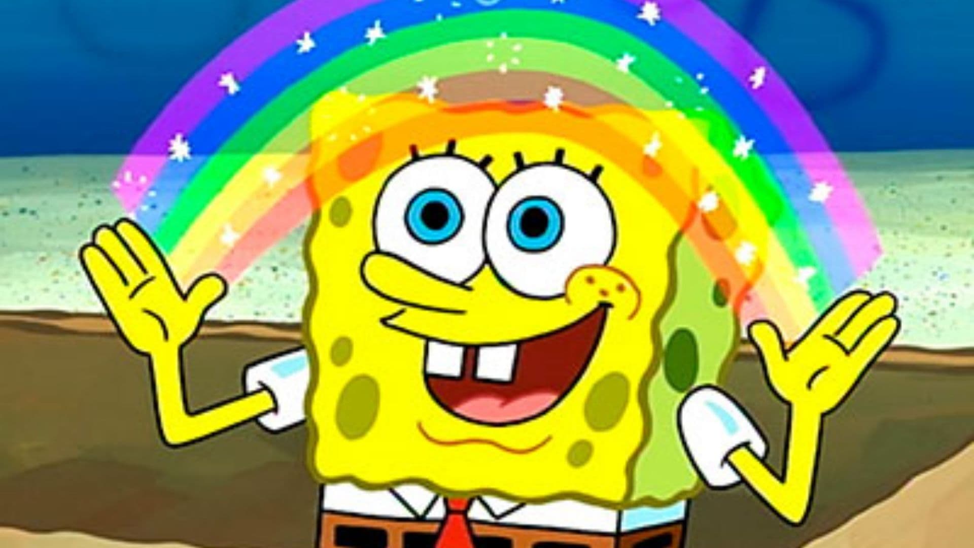 Em 2020, a Nickelodeon assumiu oficialmente que Bob Esponja é um personagem LGBT. (Foto: Pinterest)