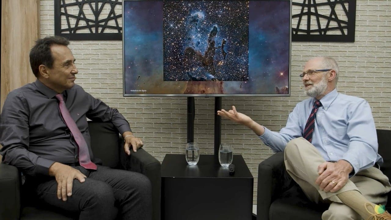 Marcos Eberlin e Adauto Lourenço. (Foto: Captura de tela/YouTube Igreja Presbiteriana de Pinheiros)