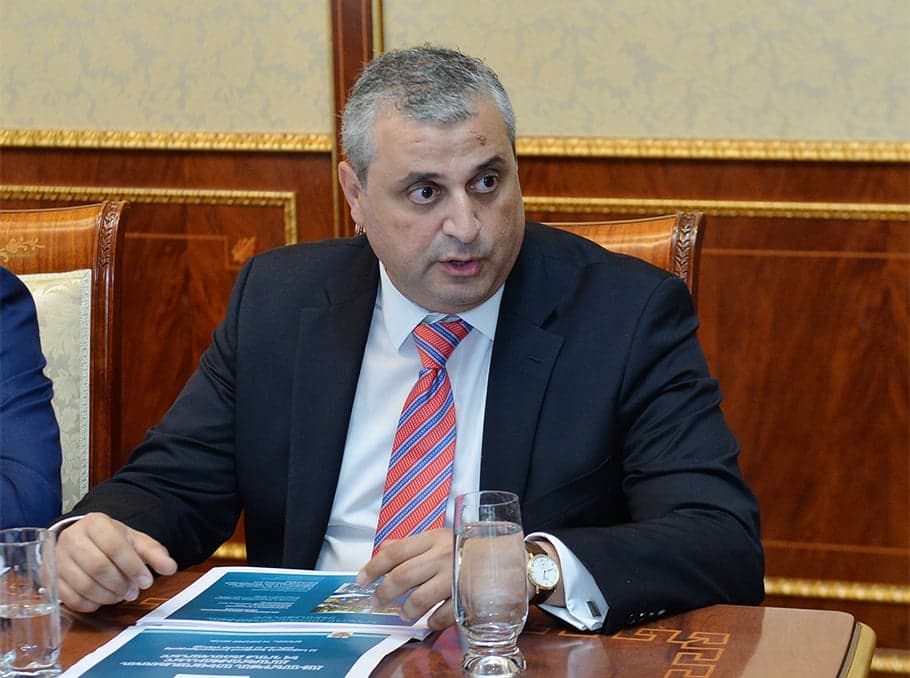 Grigor Hovhannissian, vice-ministro das Relações Exteriores da Armênia. (Foto: Press service of the Armenian President)