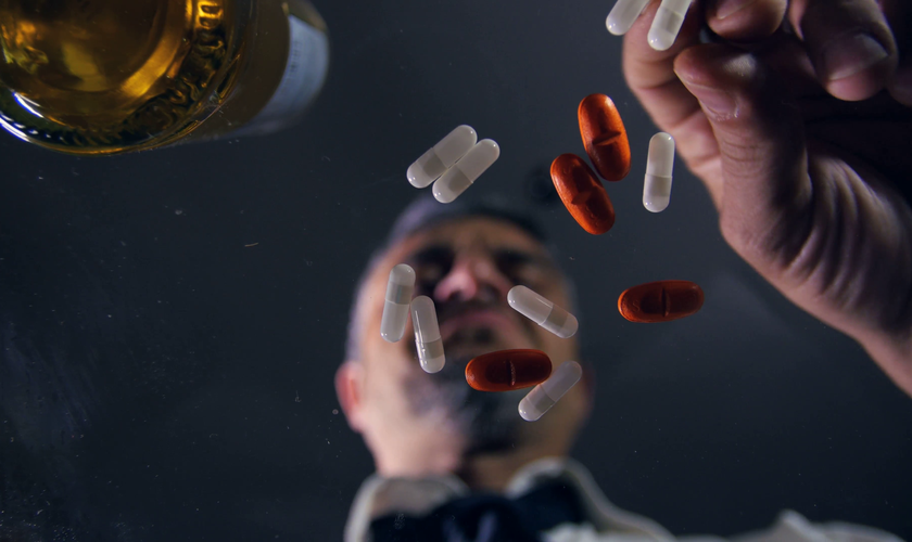 Imagem ilustrativa. Homem teve overdose após tomar pílulas de oxicodona. (Foto: Video Blocks)