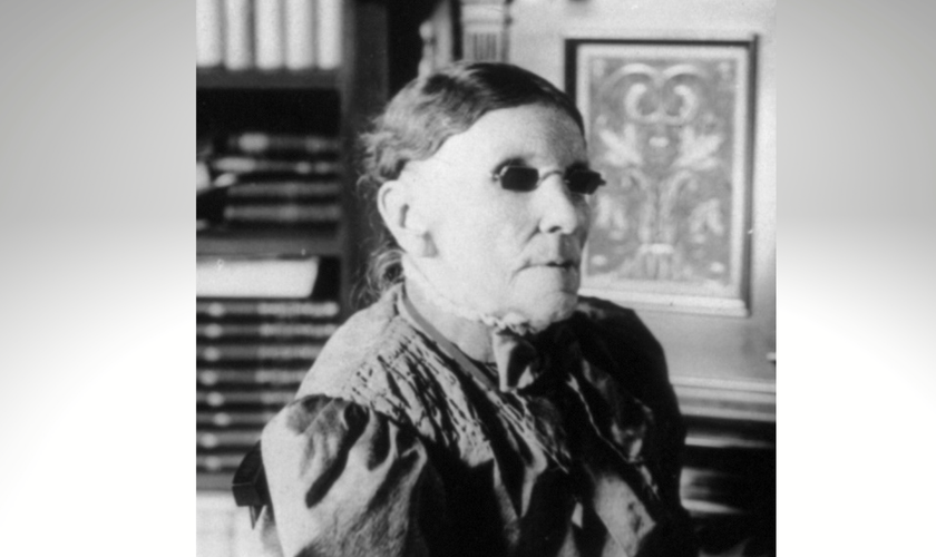 Fanny Crosby foi introduzida postumamente no Gospel Music Hall of Fame. (Foto: Reprodução / Pinterest)