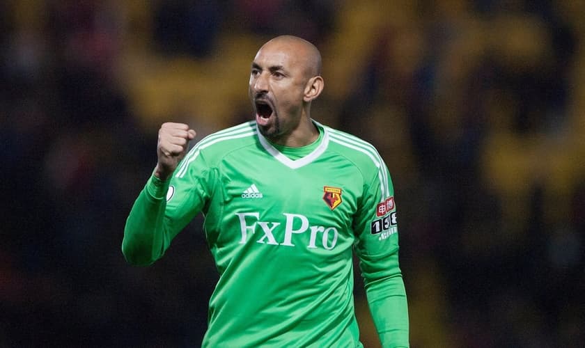 Ex-goleiro Gomes. (Foto: Reprodução/Facebook/Watford FC)