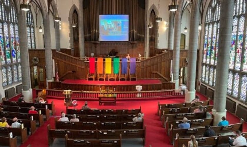 Apenas no sábado (6), mais de 300 congregações se desfiliaram da denominação. (Foto: University United Methodist Church).