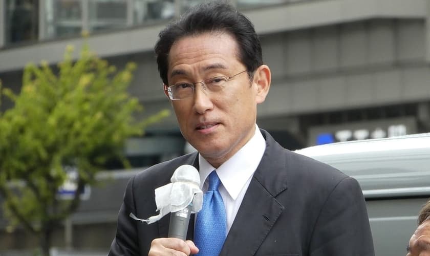 O primeiro-ministro do Japão, Fumio Kishida. (Foto: Creative Commons)