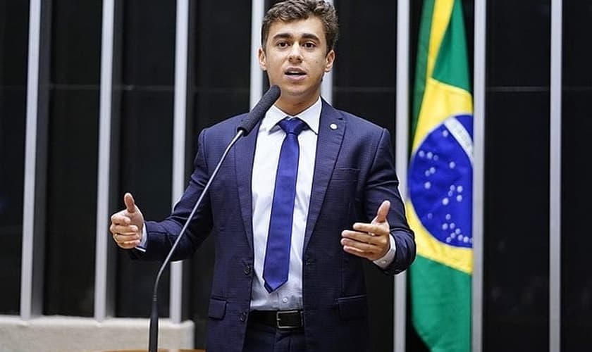Nikolas Ferreira se tornou alvo de nova representação. (Foto: Pablo Valadares/Câmara dos Deputados).