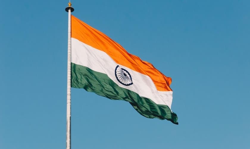 Bandeira da Índia. (Foto: Reprodução/Unsplash/Naveed Ahmed)