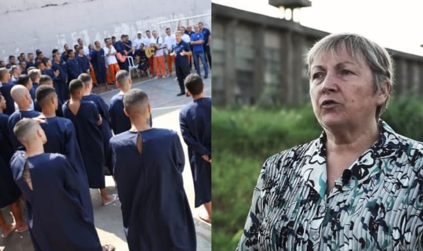 Ruth Tesche lidera o “Ministério da Prisão” há 30 anos. (Foto: Notícias Adventistas/Reprodução/YouTube/Cada Um Salvando Um).