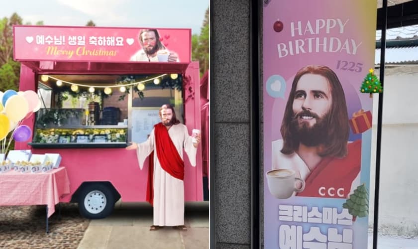 O “fan cafe” celebrou o aniversário de Jesus. (Foto: X/boo_eol).