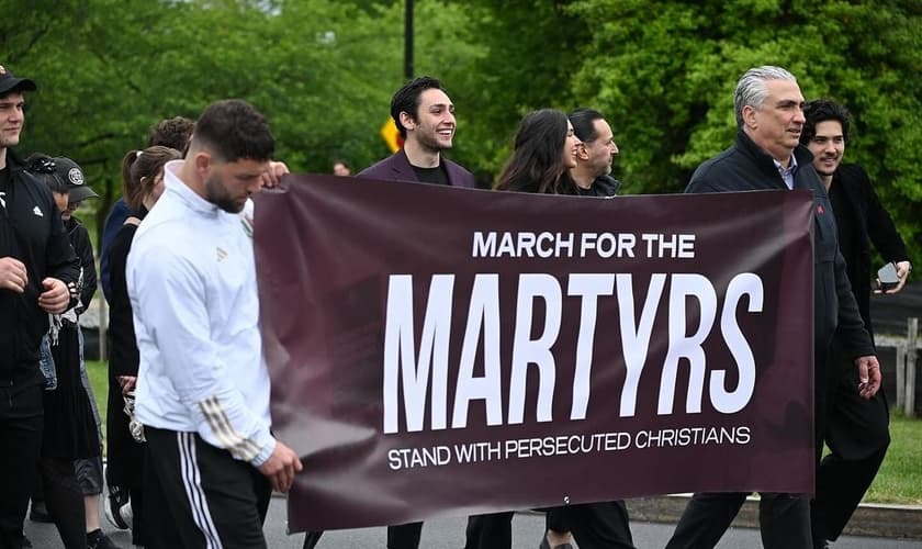 4ª Marcha pelos Mártires aconteceu na capital dos EUA. (Foto: Instagram/marchforthemartyrs)