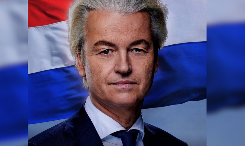 Geert Wilders, líder do Partido da Liberdade, pró-Israel e de direita, que recebeu maior número de votos na câmara baixa holandesa. (Foto: Instagram/Geert Wilders)