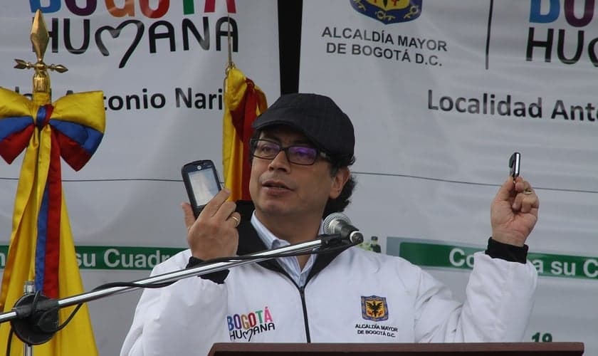 O presidente da Colômbia, Gustavo Petro. (Foto: Wikipedia)