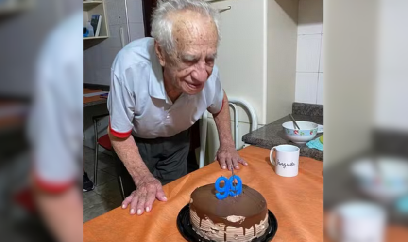 Janguito completou 99 anos em 14 de fevereiro de 2024. (Foto: Arquivo pessoal)