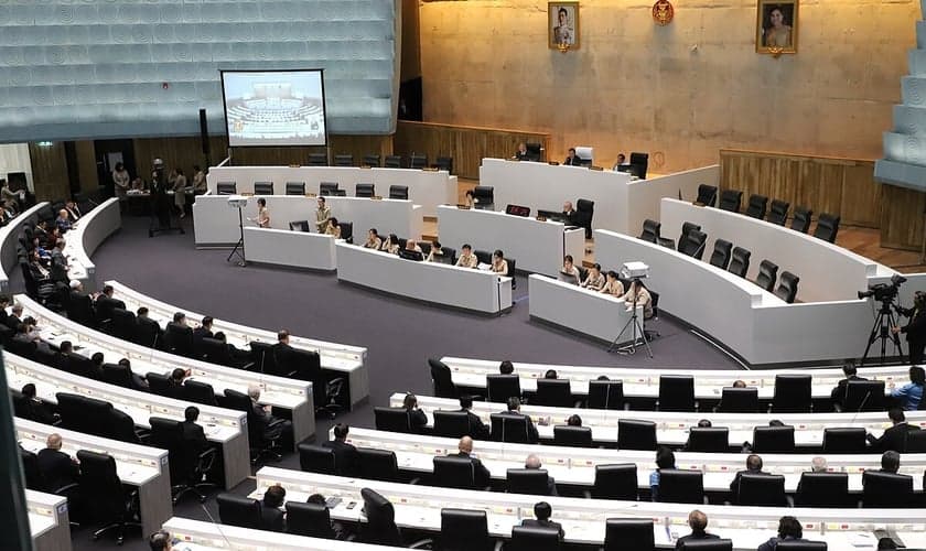 Chantra Hall, local de reunião do Senado da Tailândia. (Foto: Wikipedia)