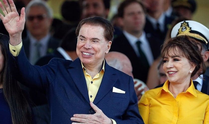 Íris Abravanel e Silvio Santos. (Foto: Reprodução/Wikimedia Commons/Palácio do Planalto)