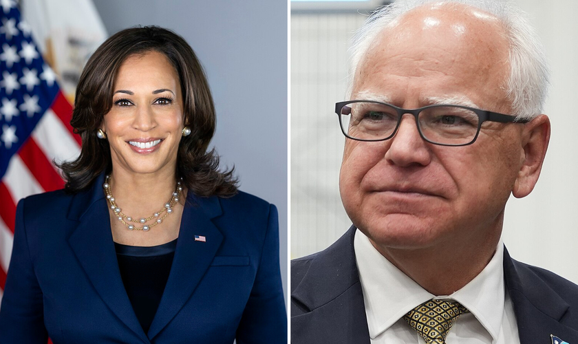 Kamala Harris e Tim Walz formam chapa Democrata para a corrida presidencial dos EUA. (Foto: Wikipedia)