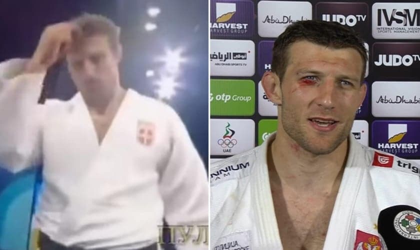 Nemanja Majdov. (Foto: Reprodução/YouTube/VIJESTI SRPSKE 2/Reprodução/YouTube/International Judo Federation).