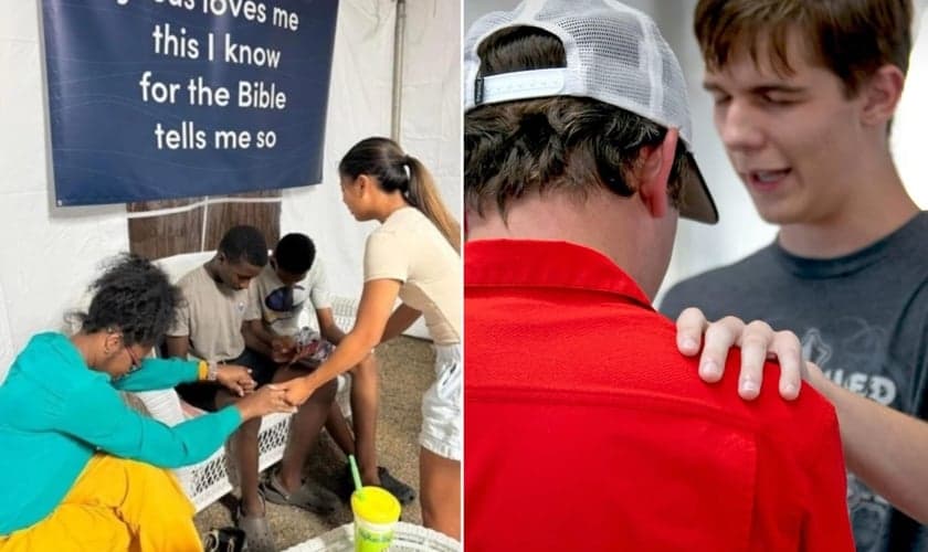 Os Batistas do Sul evangelizaram durante a Feira Estadual do Mississippi. (Foto: Cortesia/Don Lum/Reprodução/Instagram/Mississippi Baptist Convention).