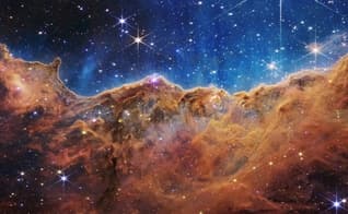 O Telescópio Espacial James Webb revela berçários estelares e estrelas individuais na Nebulosa Carina que não haviam sido vistas antes. (Foto: NASA, ESA, CSA e STScI)