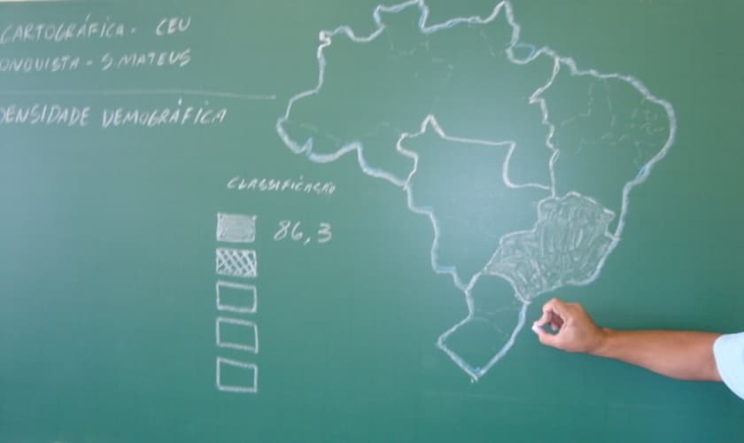 Índice de ensino do Ensino Médio em SP