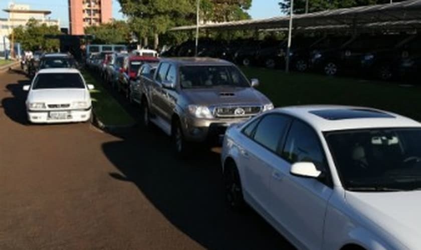 Polícia Federal apreendeu vários veículos usados pelo grupo (