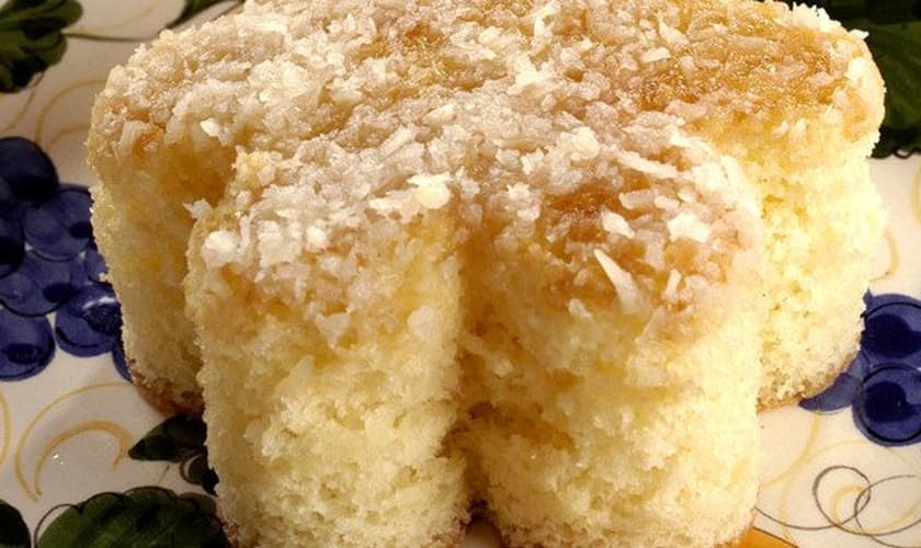 Bolo colchão de coco