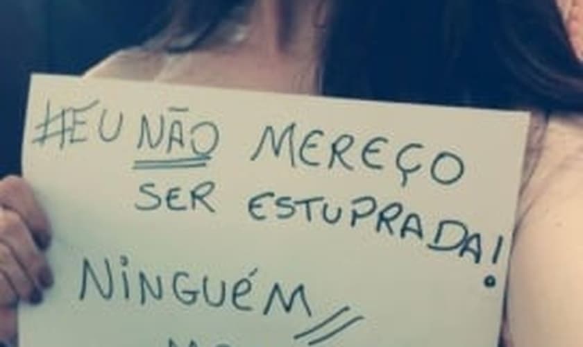 Eu não mereço ser estuprada