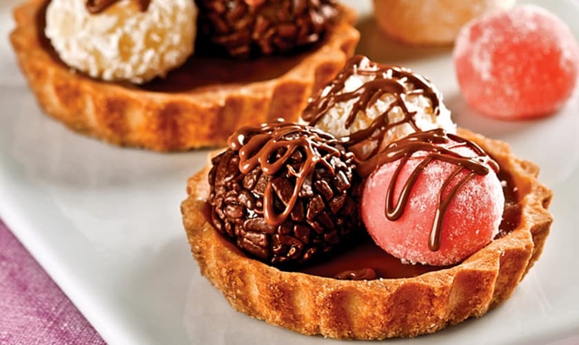 Tortinha de brigadeiro