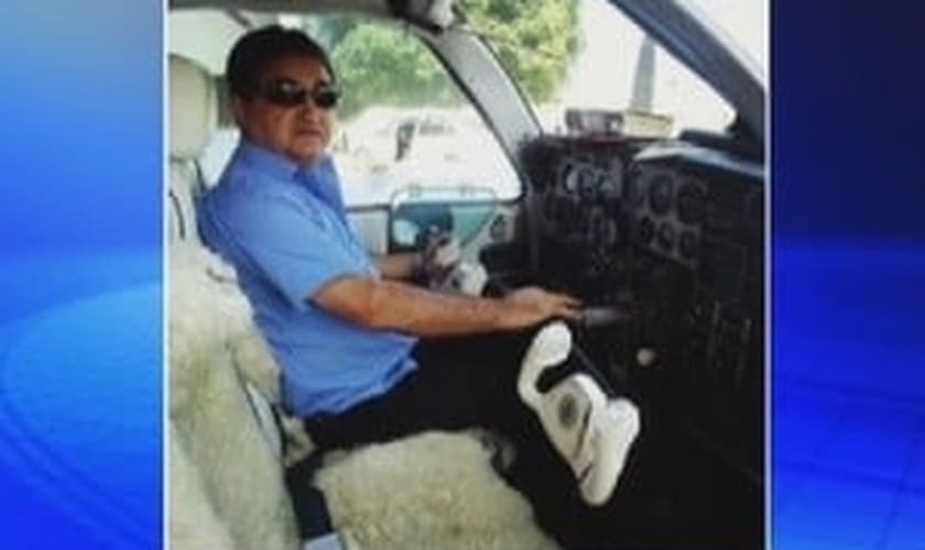 Piloto Luiz Feltrin estava na aeronave.