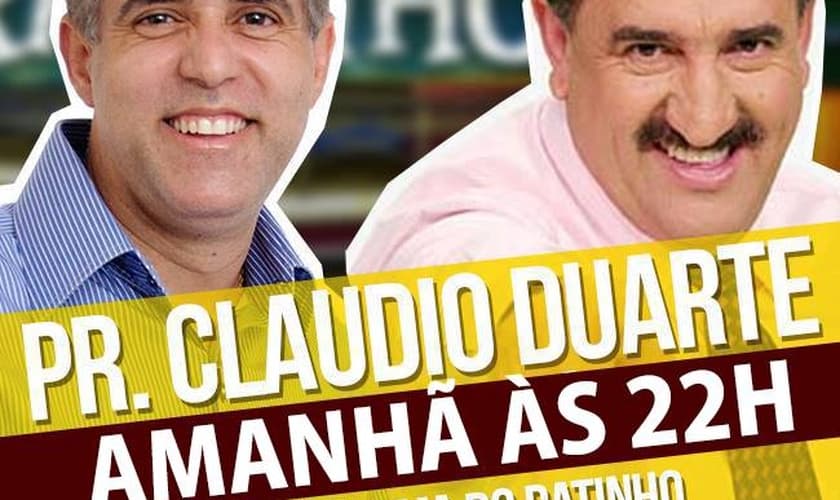 Cláudio Duarte participará do Programa do Ratinho nesta quinta-feira (24)
