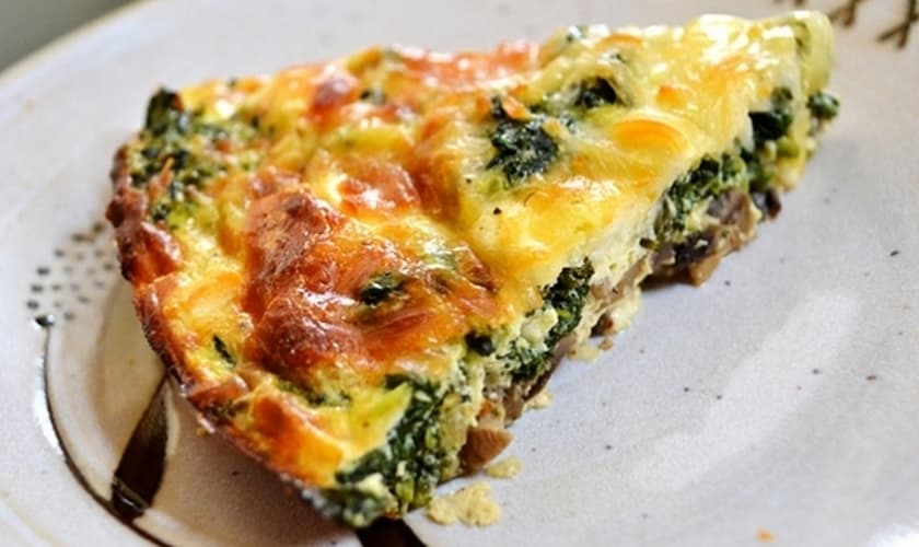 Quiche de espinafre