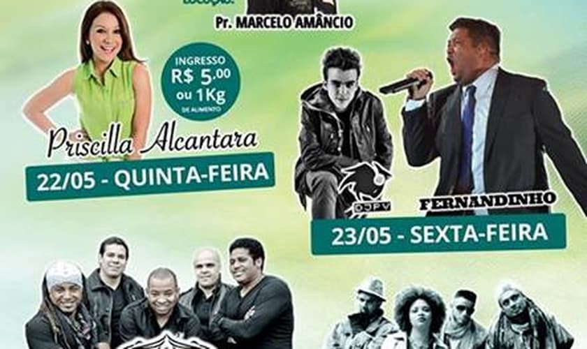 Ao Cubo e Fernandinho estarão no Glorifica Brasil 2014