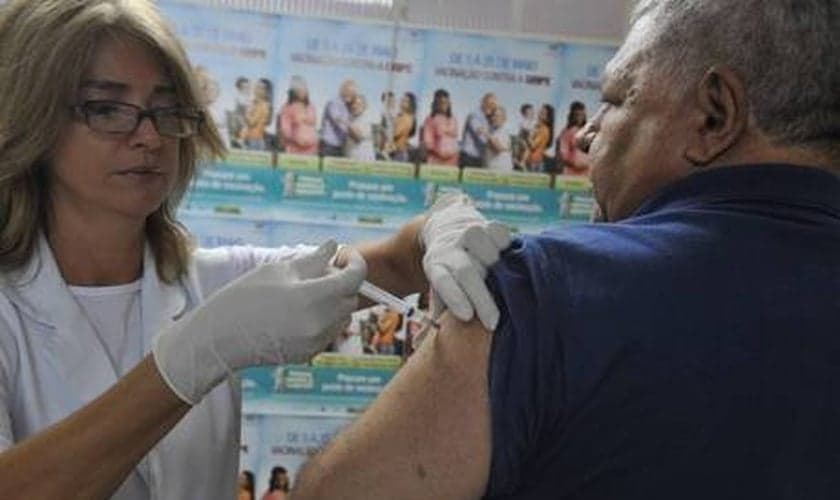 campanha de vacinação contra gripe
