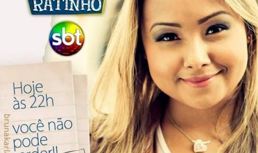 Bruna Karla participará nesta quarta (7) do Programa do Ratinho