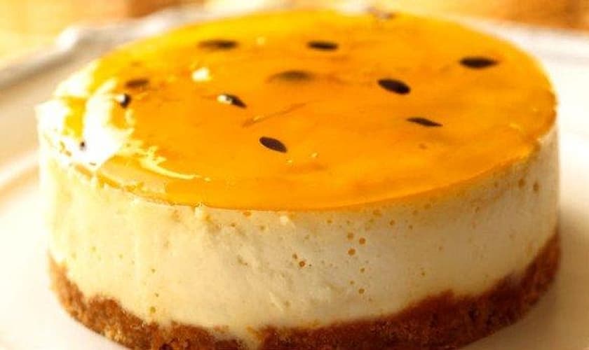cheesecake de maracujá