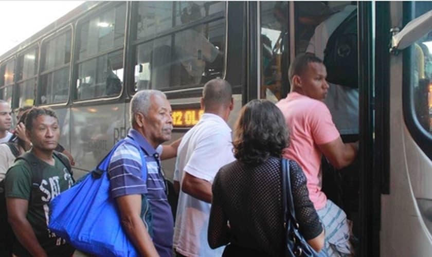 Greve de ônibus no Rio