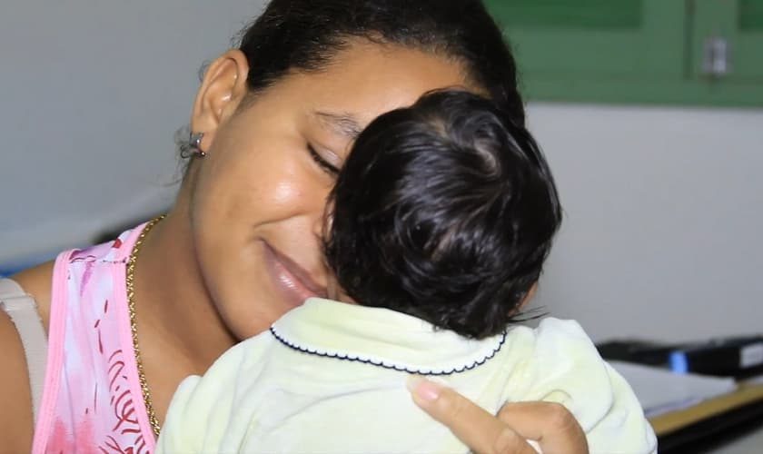 mãe presa