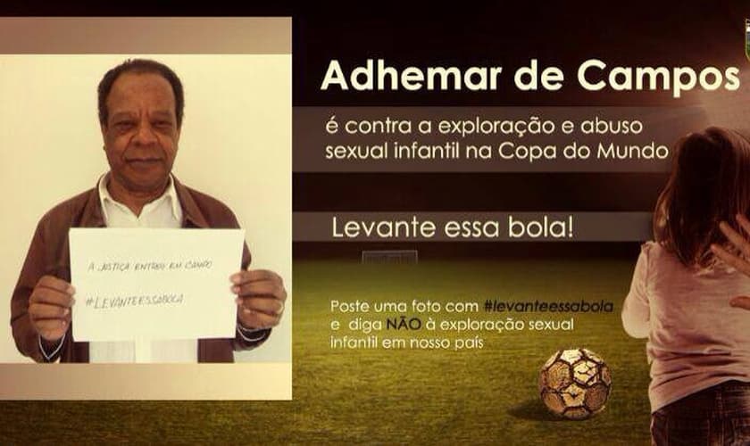 Campanha contra a exploração sexual infantil