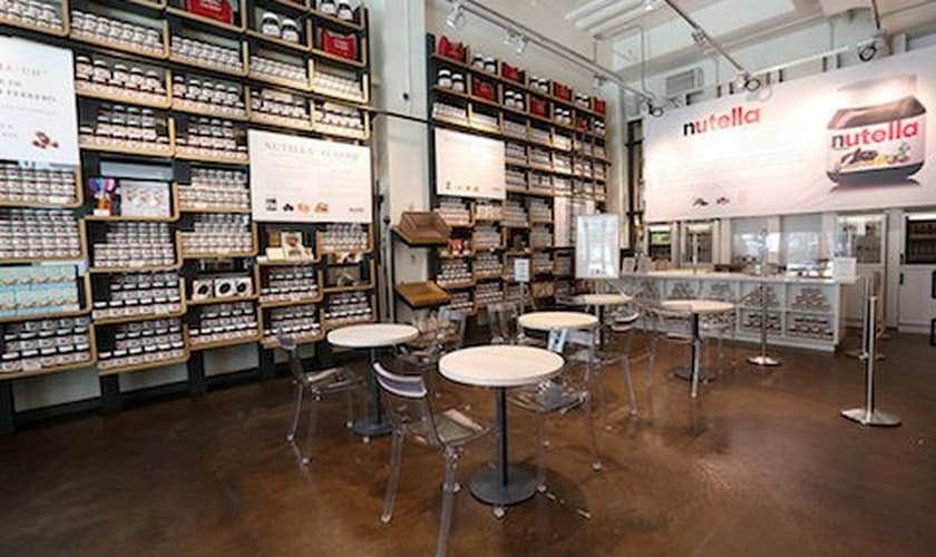bar de Nutella