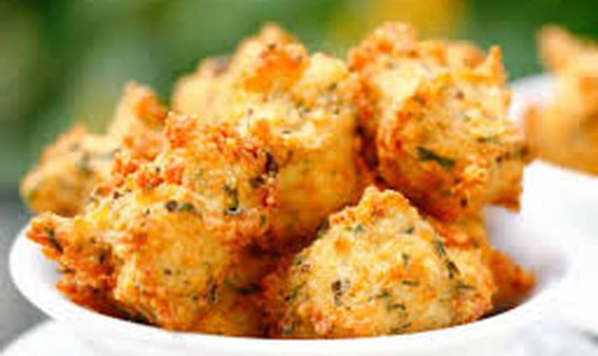 bolinho de arroz assado