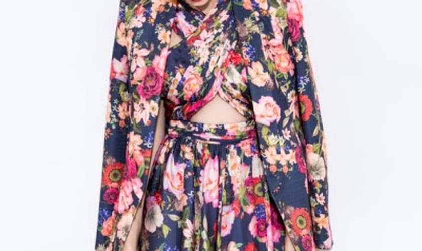 estampa floral inverno