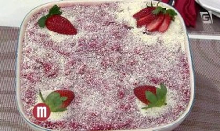Lasanha de morango