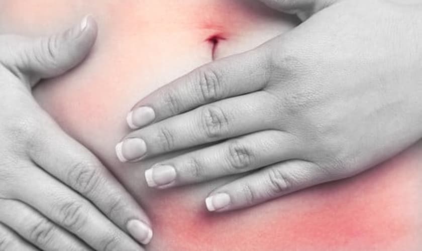 inflamação abdominal