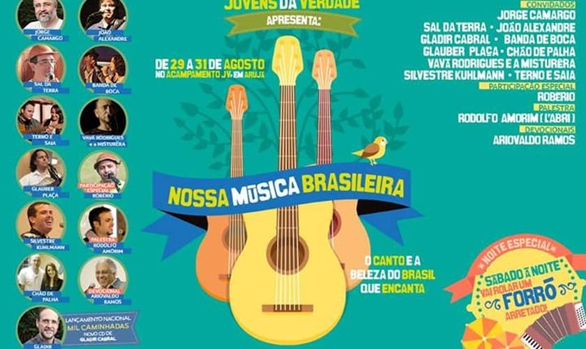 João Alexandre e Jorge Camargo estarão no "Nossa Música Brasileira"