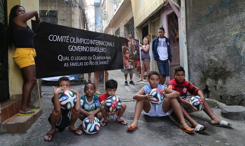 Rio de Paz _ protesto Olimpíada