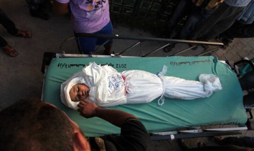 Gaza _ criança morta