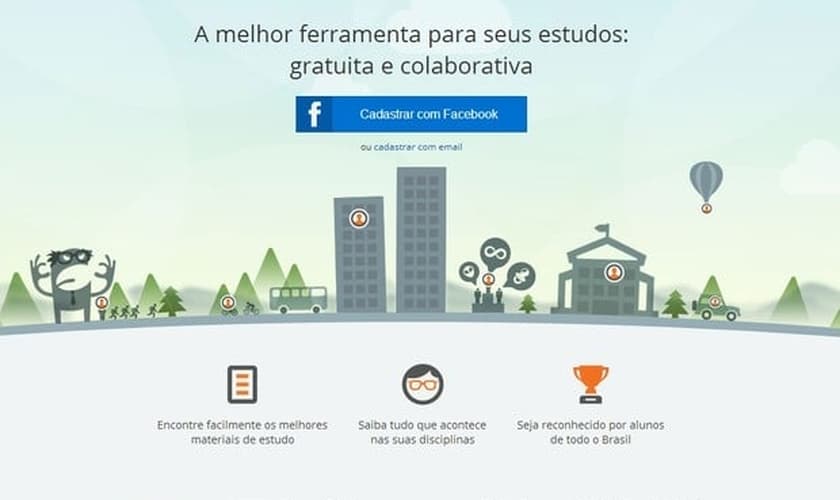 Passei Direto_redes social