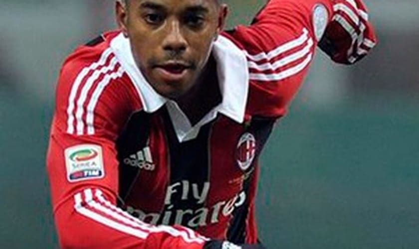 Robinho estava no Milan