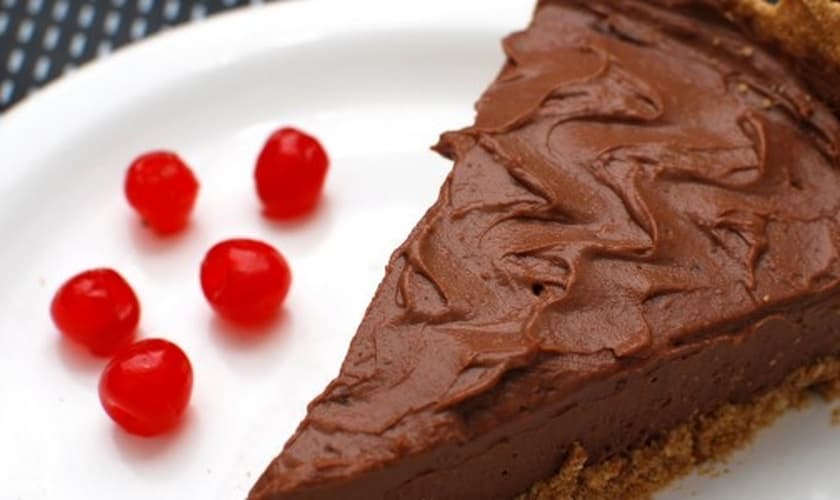 Torta cremosa de chocolate