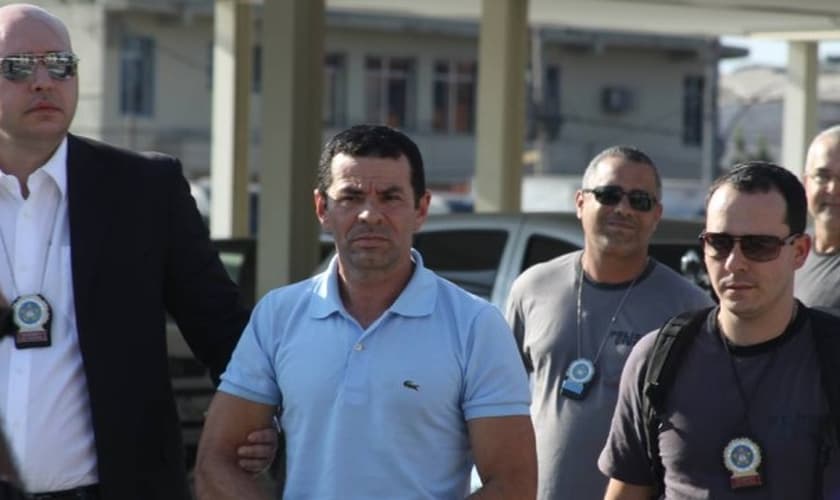 Benemário é escoltado no Rio