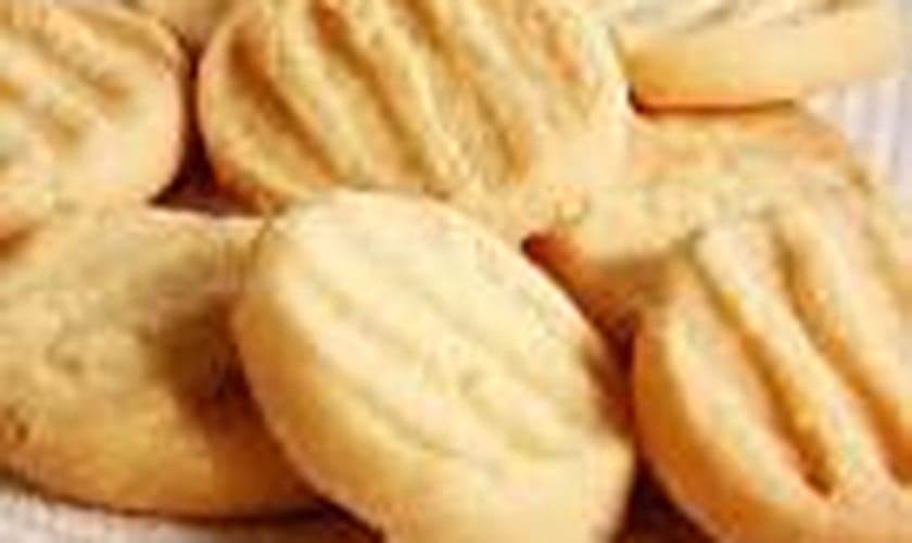 Biscoito amanteigado simples